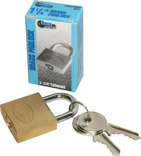 Picture of Padlock Brass  1-1/2" Ka2 - No: P002450A