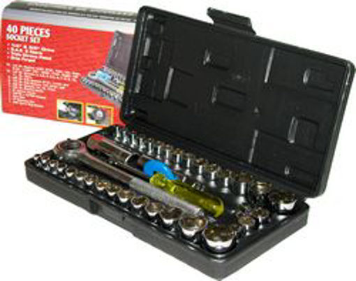 Picture of Socket Set 40pcs Blow Mold Cs - No: S008700PC