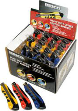 Picture of Knife CutterLarge Rubber Grip - No: K000457