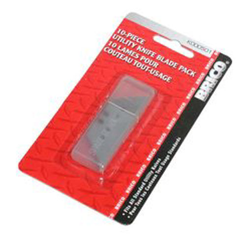Picture of Knife Utility Repl. Blade 10 Pc - No: K000501