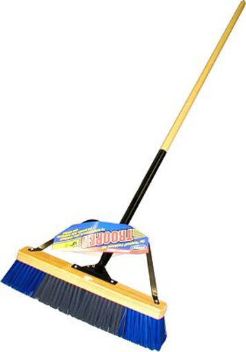 Picture of Broom Assembled 18" Med - No: MB-BR700BL-18