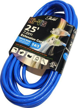 Picture of Pwr Extn Cord Od Hi-Vis 25' Blu - No: P010902BL