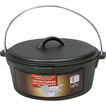 Picture of Dutch Oven 4.5Qt C.Iron Pre.Season - No 076467
