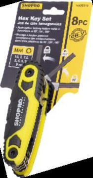 Picture of Hex Key 8Pc Folding Metric - No H005310