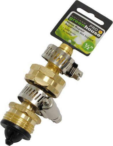 Picture of Hose Coupling1/2in W/2 Clamps - No N000414