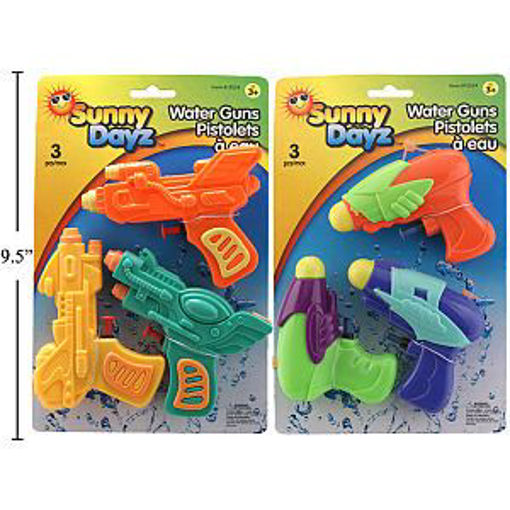 Picture of Watergun 3Pk - No 15524