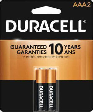 Picture of Battery Duracell A A A 2Pk - No 00041333151618