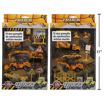 Picture of Construction Playset 10-Pc - No 01048