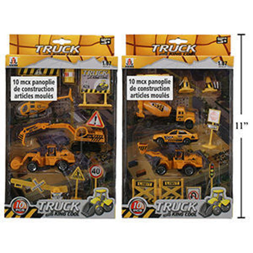 Picture of Construction Playset 10-Pc - No 01048