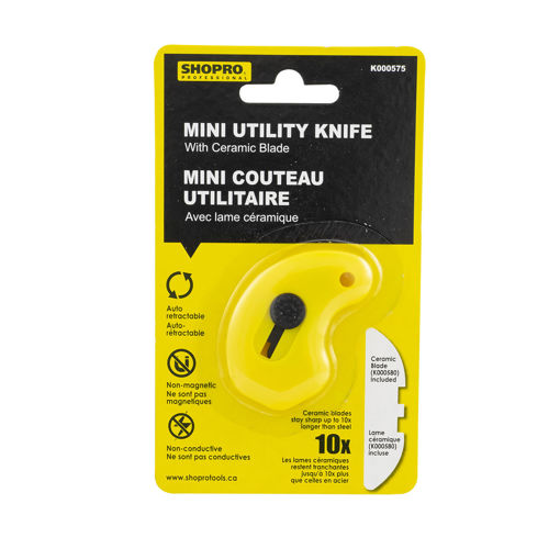 Picture of Knife Utility Retract Mini Ceramic - No K000575