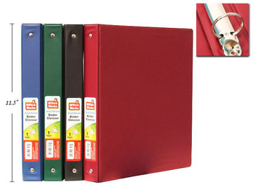 Picture of 1In Vinyl Binder 4 Asst Color - No 20492