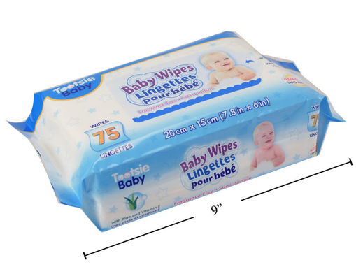 Picture of Baby Whipes 75Pk, Unscented - No 76773