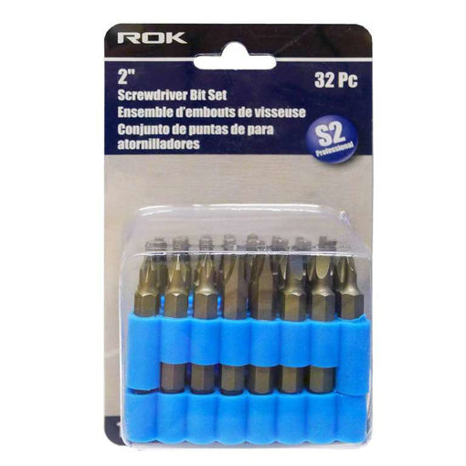 Picture of Screwdriver Bit Set 32Pc 2In - No 37219