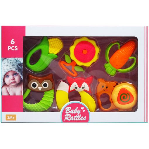 Picture of Baby Rattle Play Set 6Pcs - No NY83762
