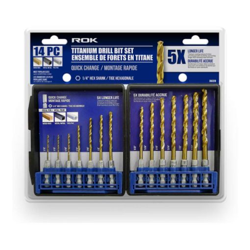 Picture of Drill Bit Set Titan Hex 14Pcs - No 36328