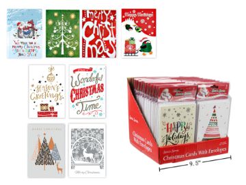 Picture of Cards In Acetate Box 8Ct, 4Asst - No 32627