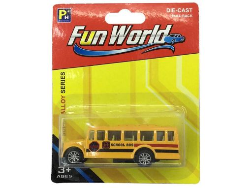 Picture of Die Cast Fun World School Bus - No 01029