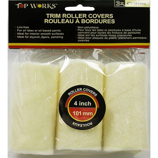 Picture of Paint Roller 4in 3Pk Lint Free - No 077376