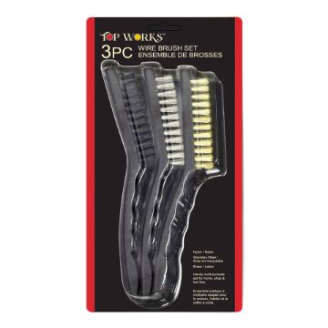 Picture of Wire Brush 3Pc Brass Plastic Hd - No 078539