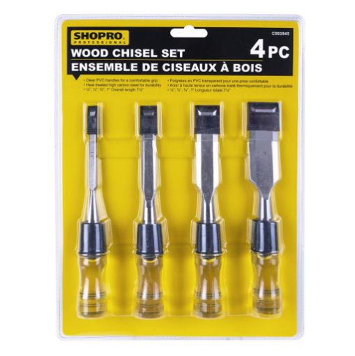 Picture of Wood Chisel 4Pcs Set - No 70460