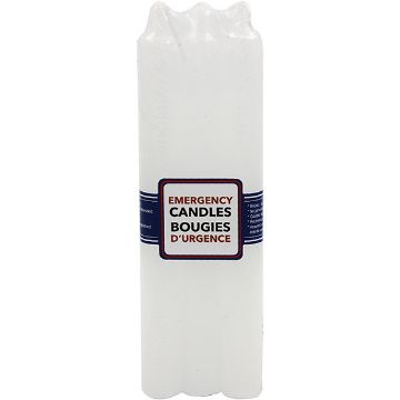 Picture of Candle Emergency 3Pk 8In White - No 078758