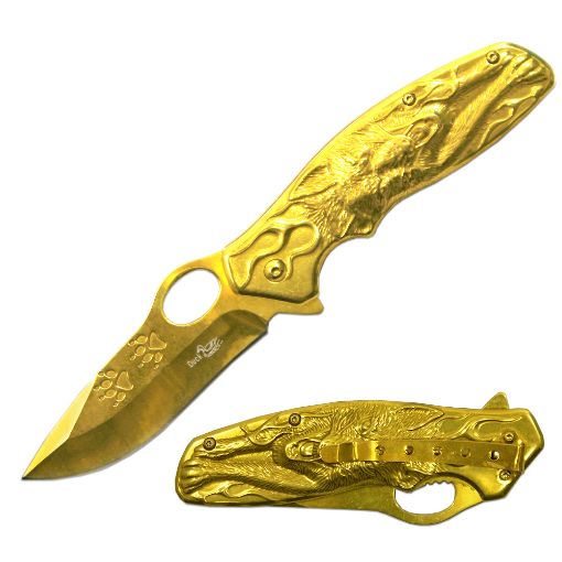 Picture of Pocket Knife 4.5In - SKU: DK5583-GD