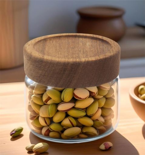 Picture of 350Ml Glass Jar With Lid - SKU: 70285