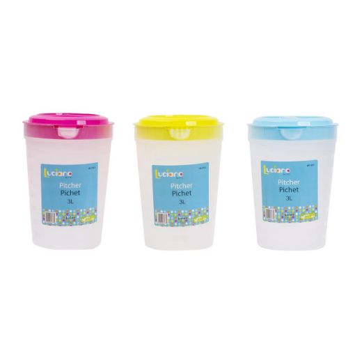 Picture of Pitcher With Lid, 3L - SKU: 81363