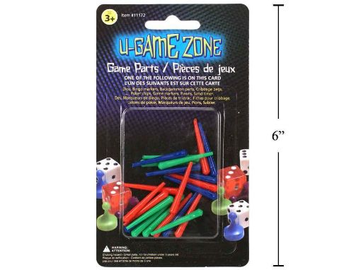 Picture of Cribbage Pegs 22-Pc - SKU: 11172