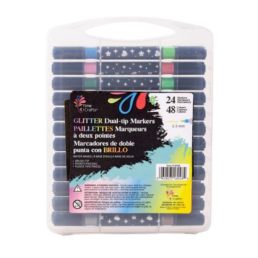 Picture of Glitter Markers 24Pk - SKU: 16048