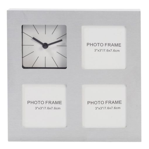 Picture of Photo Frame With Clock - SKU: PH40128-1