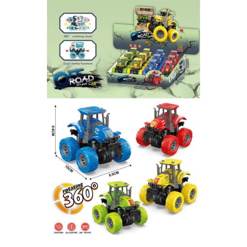 Picture of Farm Tractor Friction Big Wheel - SKU: 01422